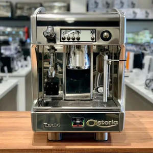Astoria: Immaculate Commercial One Group Coffee Machine With Automatic Steamer