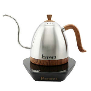 Accessories: Brewista Artisan Gooseneck Variable Kettle - Silver