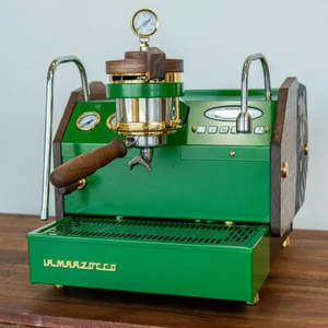 La Marzocco Home Coffee Machines: Fully Custom Brand New Hulk Green La Marzocco GS3 MP Coffee Machine