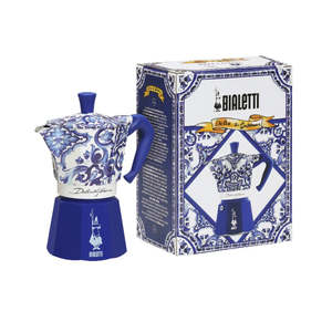 Moka Pot: Bialetti Dolce & Gabbana Moka Express - Mediterranean Blue
