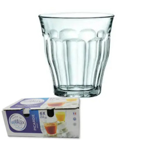 Glass Cup: Duralex Picardie 6 Pack 160ml