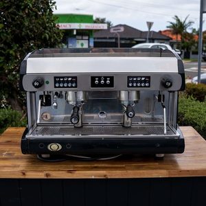 Second Hand Commercial Coffee Machines: Pre-Loved Wega Polaris – 2 Group – Black 15 Amp