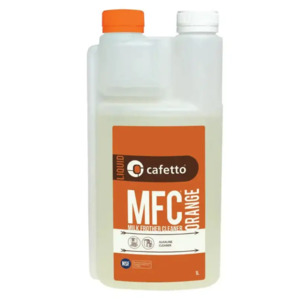 Cafetto 1 Litre Milk Frother Cleaner Orange