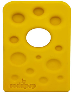 Swiss Cheese Wedge Chew Toy