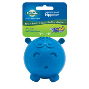 Feeder Puzzle Toys: Busy Buddy Hippster Hippo