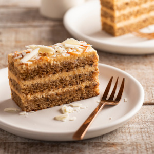 Banoffee Delight Premium Layered Slab Cake
