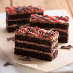 Premium Layered Slab Cakes: Berrylicious Chocolate Premium Layered Slab Cake