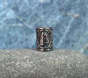 Stainless Steel Viking Rune Bead