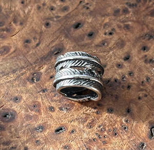 Stainless Steel Leaf Bead