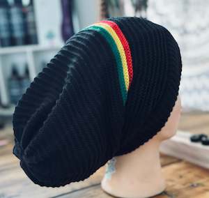 Dread Wear: Rasta Stripe Beanie
