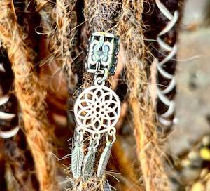 Dream Catcher Stainless Steel Dread Bead