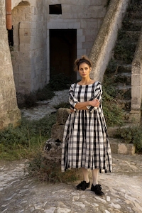 MegbyDesign Billy Dress - Cotton Canvas - The Dressing Room NZ