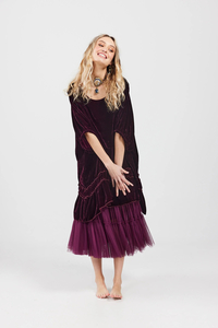 Products: Violette Velvet Dress - The Dressing Room NZ