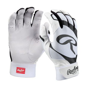 Rawlings 5150 II Batting Gloves White/Black