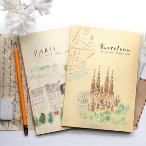 Gifts With A Difference: L'apres midi Travel Journals - 11 Cities