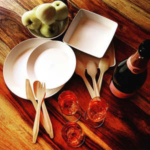 Your Sustainable Kitchen: Disposable Bagasse Everyday Plates & Bowls - 4 Sizes, Sugarcane, Pack x50