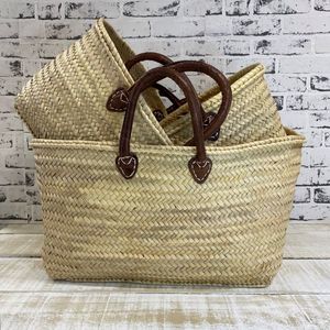 Moroccan Accessories: Moroccan Safi Baskets By Le Panier - 3 Sizes