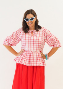 The Tie Front Blouse