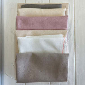 Last Chance Embroidery Projects: Evenweave Fabric Lucky Dip