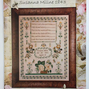 Last Chance Embroidery Projects: Susanna Milne 1843