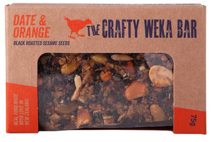 Products: Date & Orange Bar - 75g Health Support Naturally