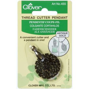 CLOVER Thread Cutter Pendant A/Gold