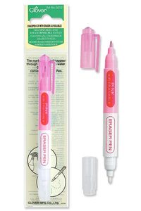 Products: CLOVER Chaco Pen – Pink with eraser