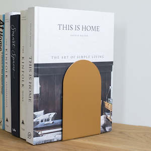 Homewares: Book Jambs Toffee