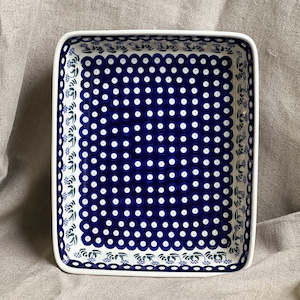 Boleslawiec Pottery: Lasagna Dish