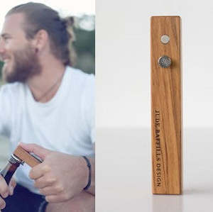 The Menfolk: Rimu Bottle Opener