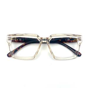 Sunglasses: Remi Crystal Beige Reading Glasses