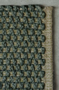 Rugs Doormats: Tappeto Double Door Mat Teal