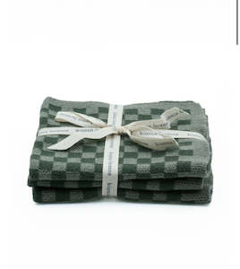 Bath: Chekka Sage Washcloths