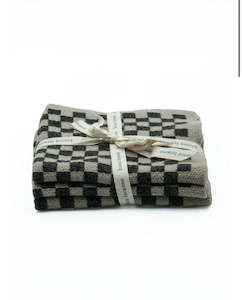 Bath: Chekka  Graphite Washcloths