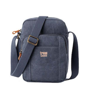 Troop Zip Top Cross Body Bag Blue