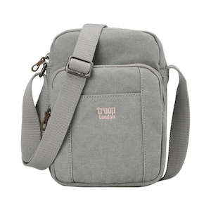 Bags: Troop Zip Top Cross Body Bag Ash Grey