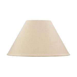 Lighting: Oatmeal 46cm Cone Lampshade