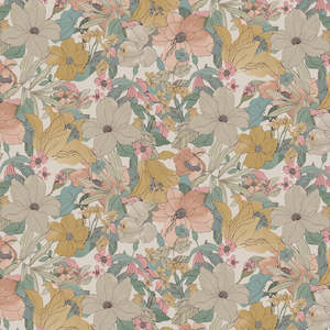 Floral Fabrics: Mayfair Pastel Fabric