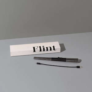 Flint: Flint Rechargeable  Lighter Gunmetal