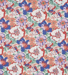 Oilcloth Enduits: Zumba Raspberry Oilcloth