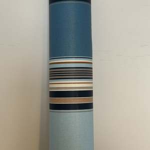 Enduite Med Stripe Blue Oilcloth