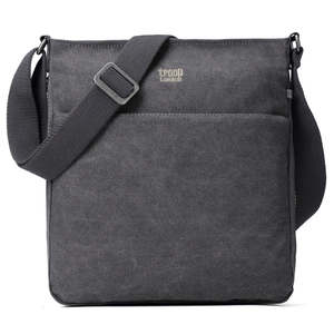 Troop Classic Shoulder Bag Charcoal
