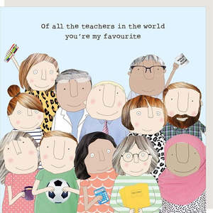 Stationery: Favourite Teachers Card