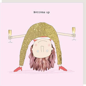 Stationery: Bottoms Up Card