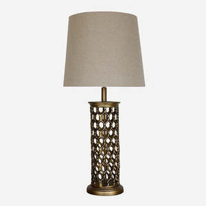 Lighting: Honeycomb Lamp Base