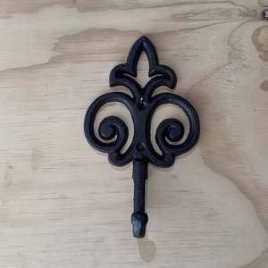 Homewares: Fleur de Lis Hook - Lyon