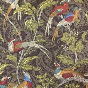 Fabric: Bouquet of Pheasants Fabric