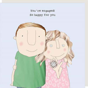 Stationery: Engaged Card