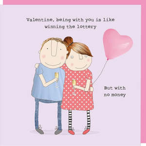 Stationery: Valentine Lotttery Card