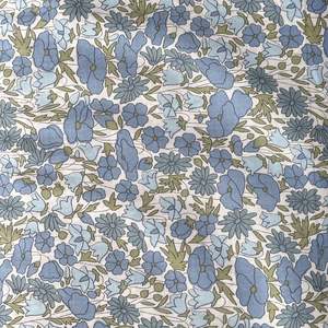 Fabrics For Dressmaking: Edith Blue Fabric